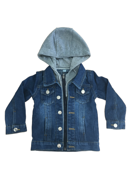 Denim Hoodie Jacket