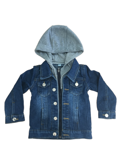 Denim Hoodie Jacket