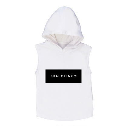 MLW By Design - FKN CLINGY™ Sleeveless Hoodie | Black or White